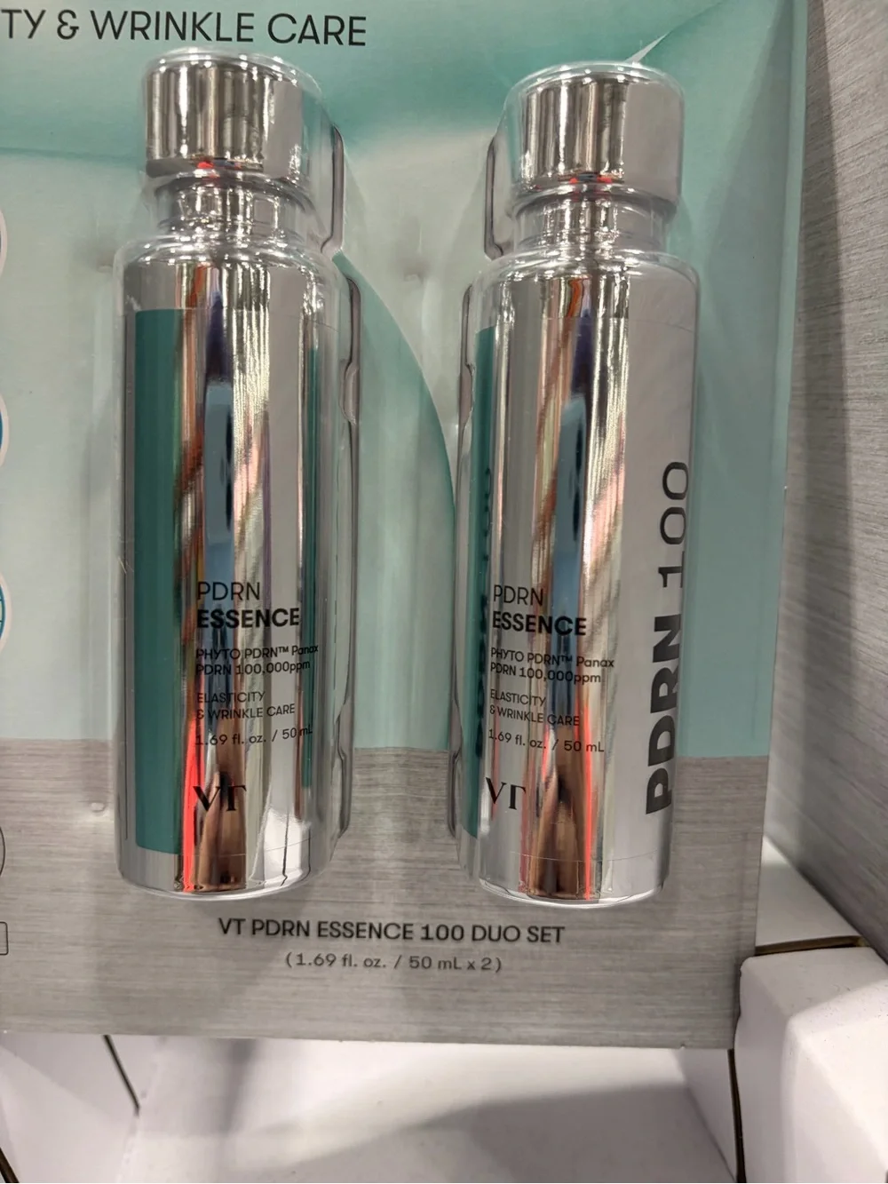 Essence 100 Silver Face Serum Duo - Elasticity & Wrinkle Care